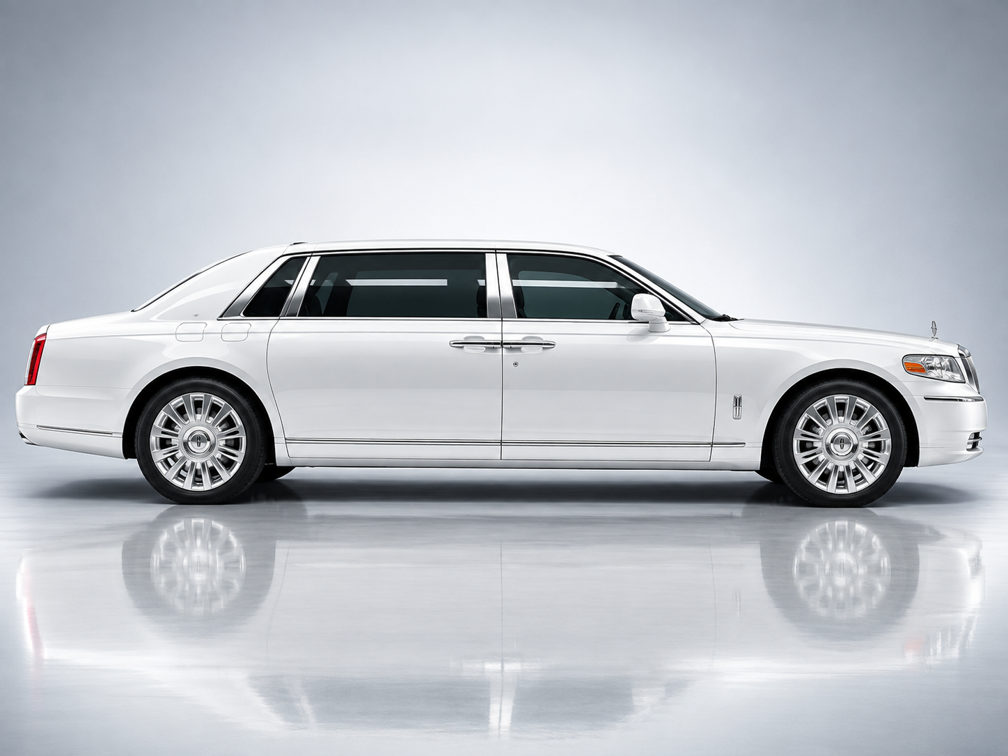 Rolls-Royce Phantom Blanche - limousine avec chauffeur